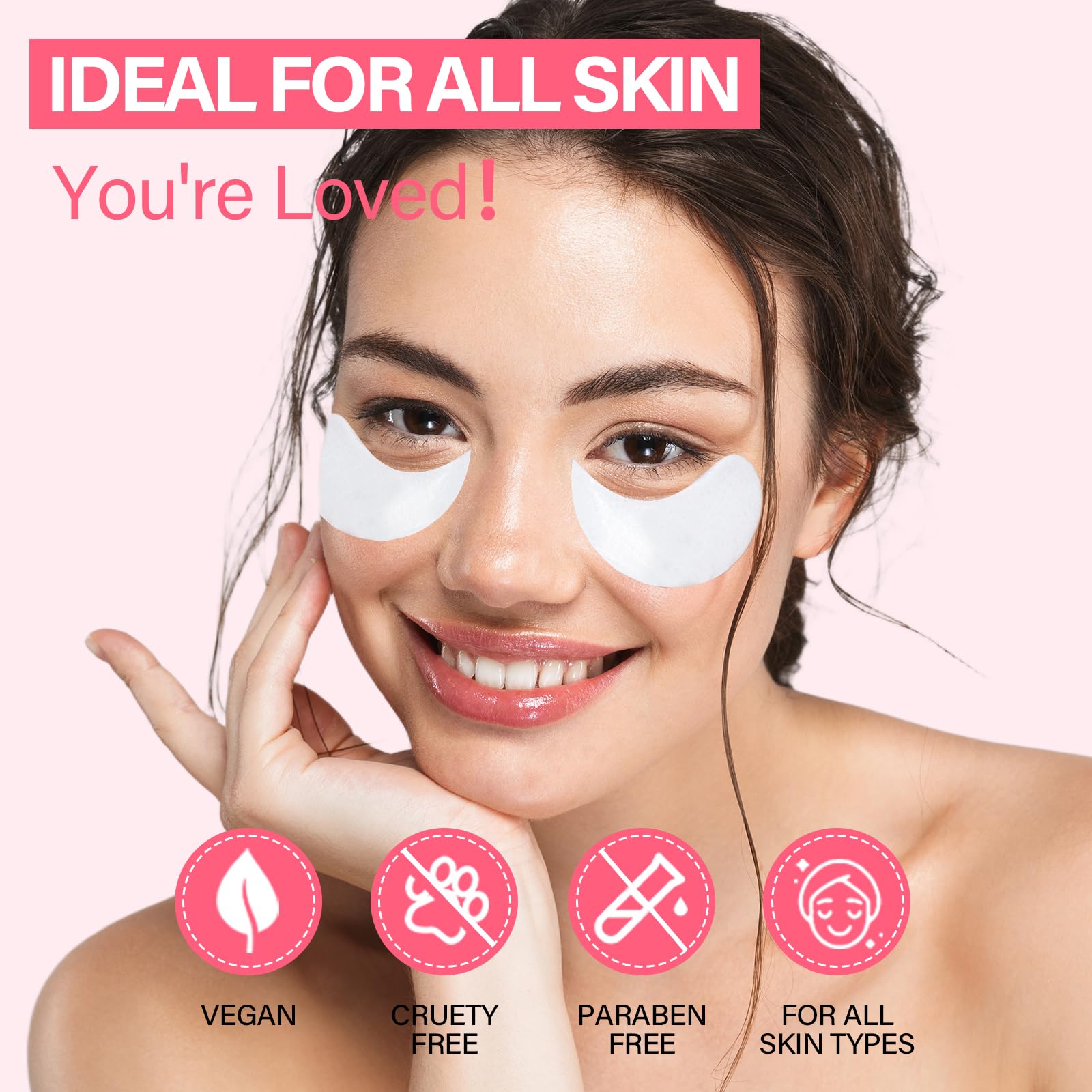 iMethod PDRN eye patch tightening under-eye contour visually