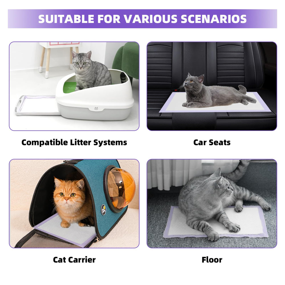 IMMCUTE cat pads lock urine into gel for reliable containment