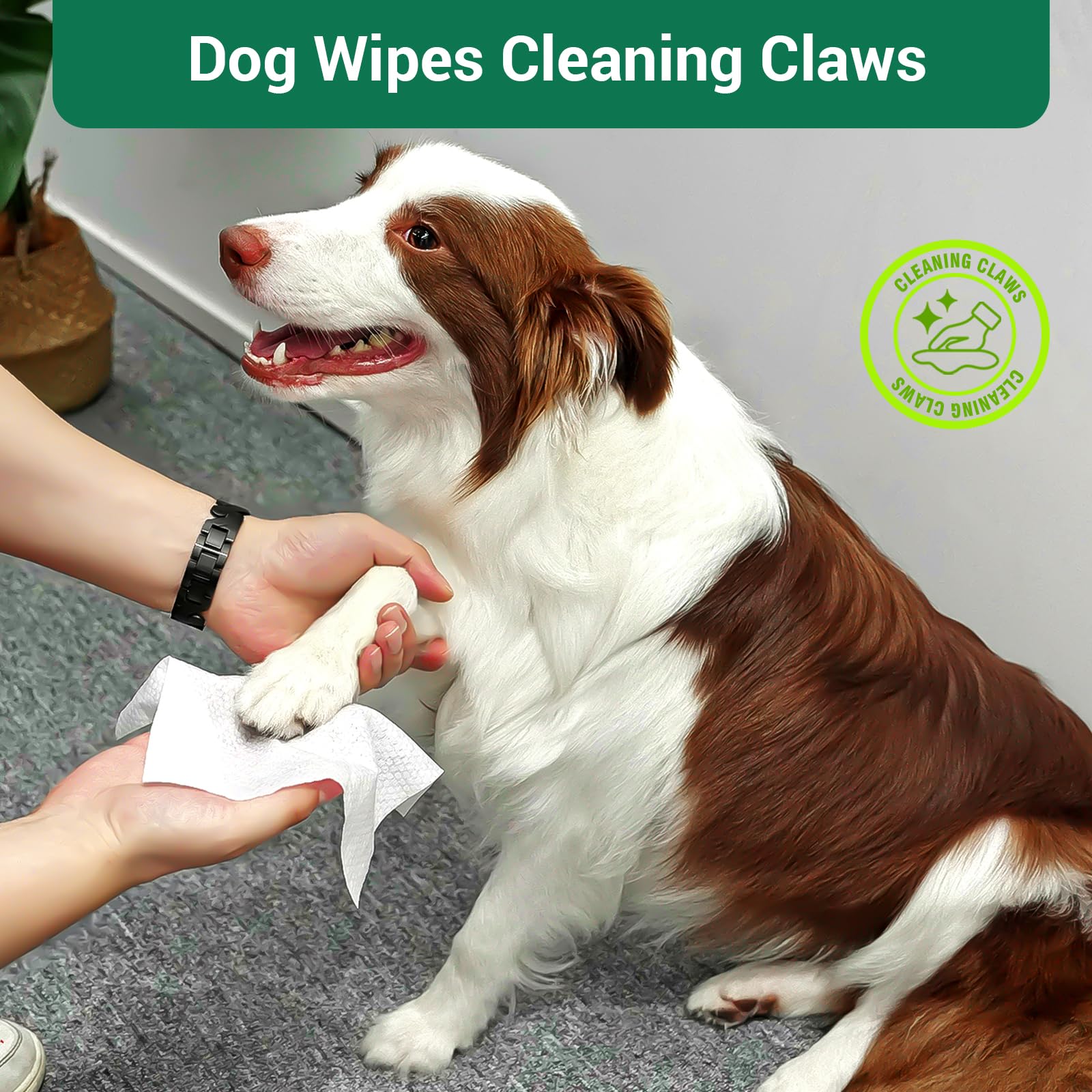 IMMCUTE wipes texture close-up, thick and durable material.