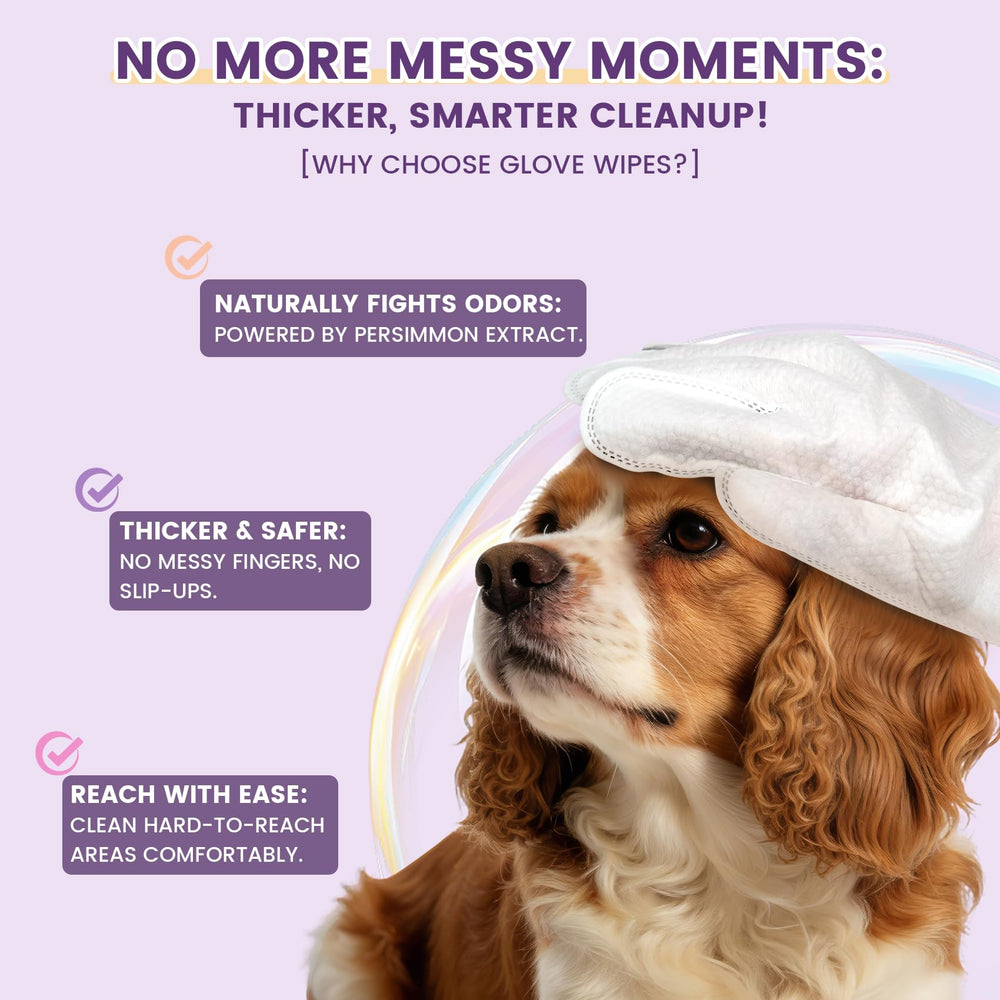 IMMHABI hypoallergenic wipes safe for sensitive pets.