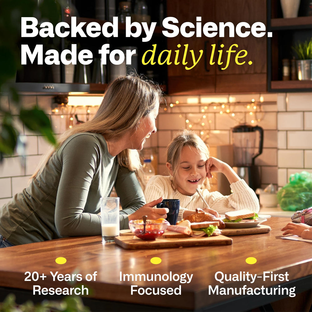 IMMY label detail emphasizing clean, dairy-free ingredients