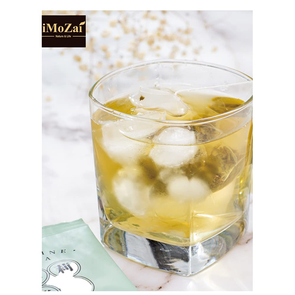 Imozai Organic Green Tea Bags aroma rising from cup signals freshness
