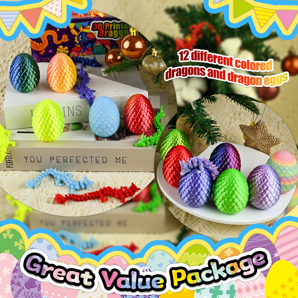 Impossmaker 12-piece eggs spark creativity and storytelling through tactile play.