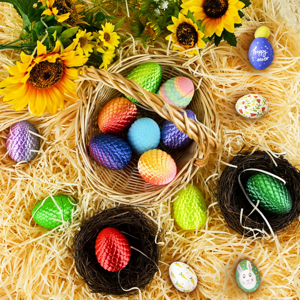 Impossmaker dragon eggs made from PLA are lightweight yet durable.