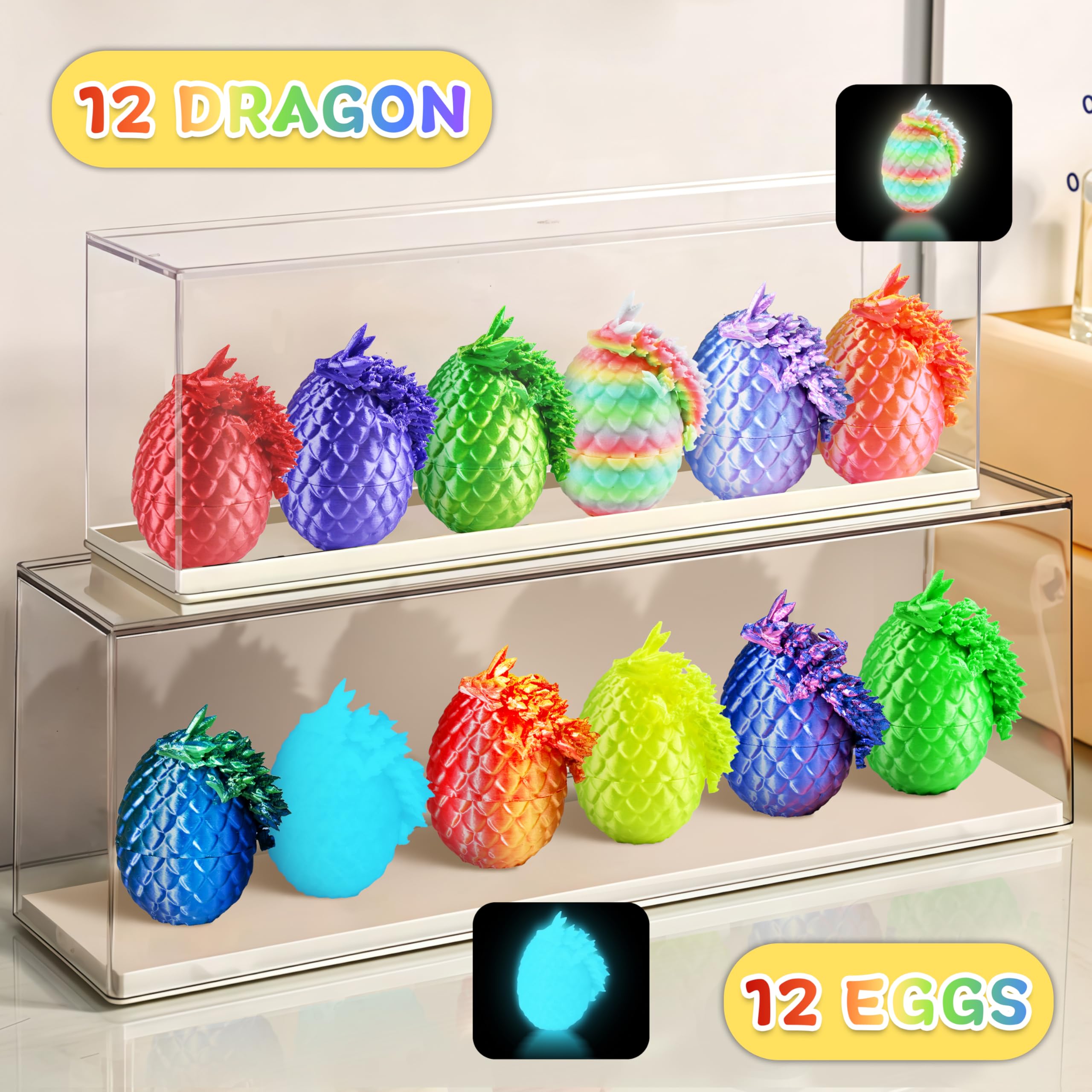 Impossmaker dragon egg set doubles as fun decor and a conversation starter.