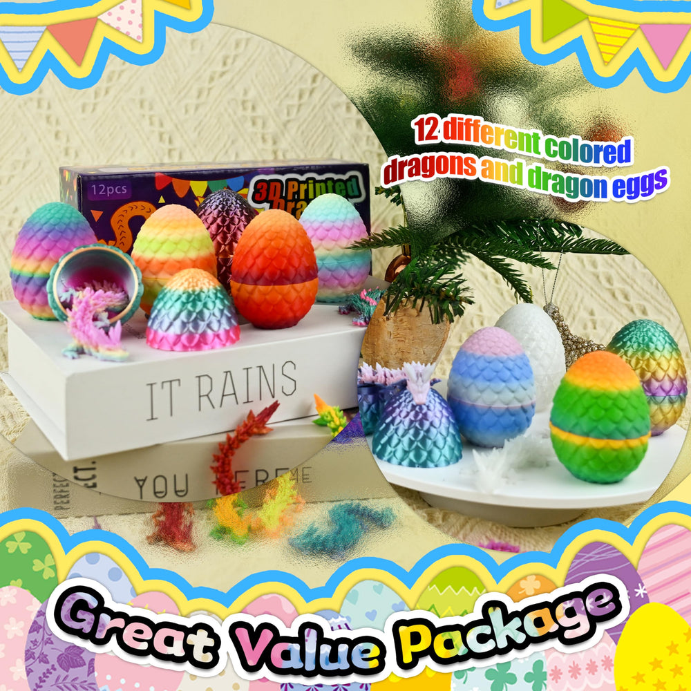 Impossmaker dragon inside egg with articulated figure for versatile poses.