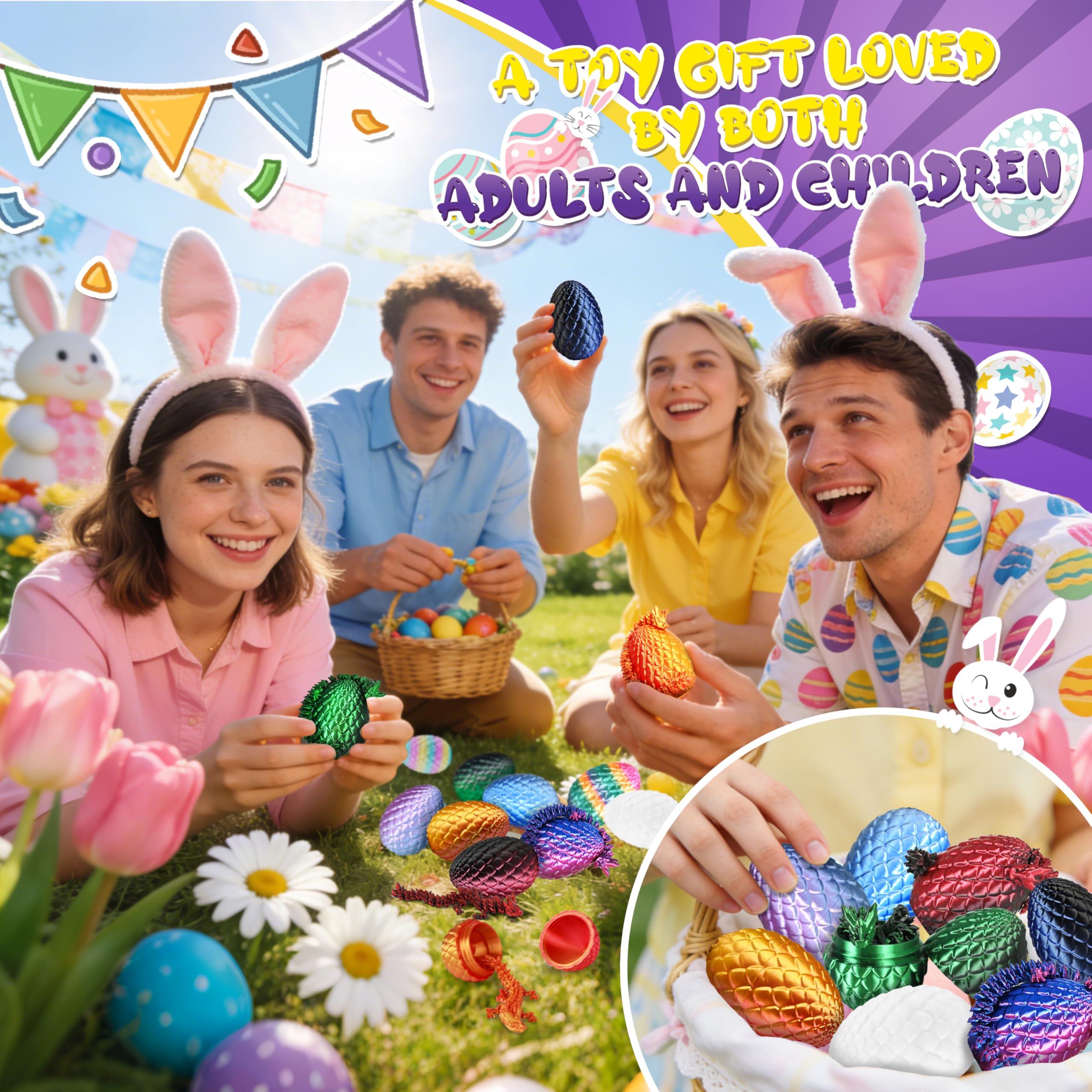 Impossmaker Easter hunt dragon egg enhances scavenger fun for kids.