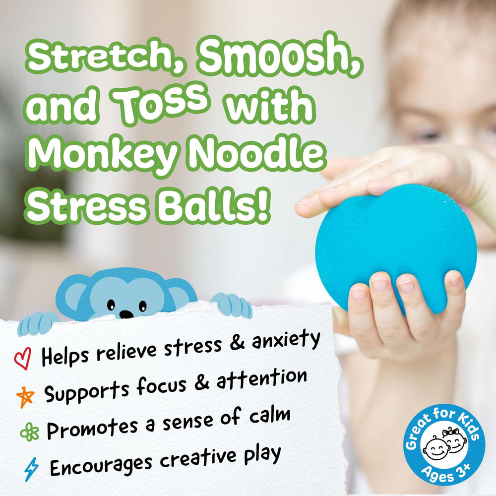 Impresa Squishy Stress Ball Kiwi close-up for handheld fidgeting and focus aid.