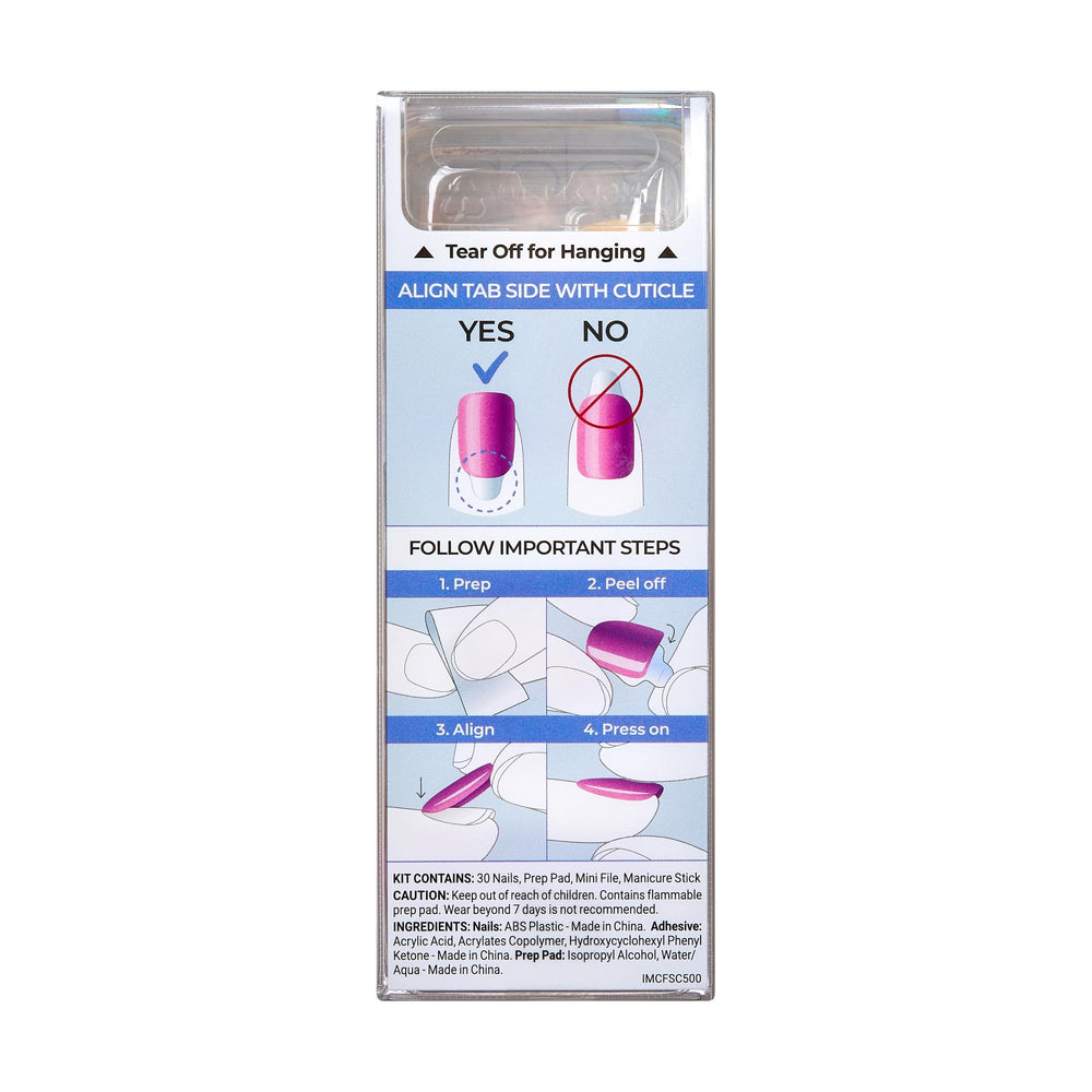 imPRESS colorFX Reconnect ready-to-apply nails offer quick color upgrade
