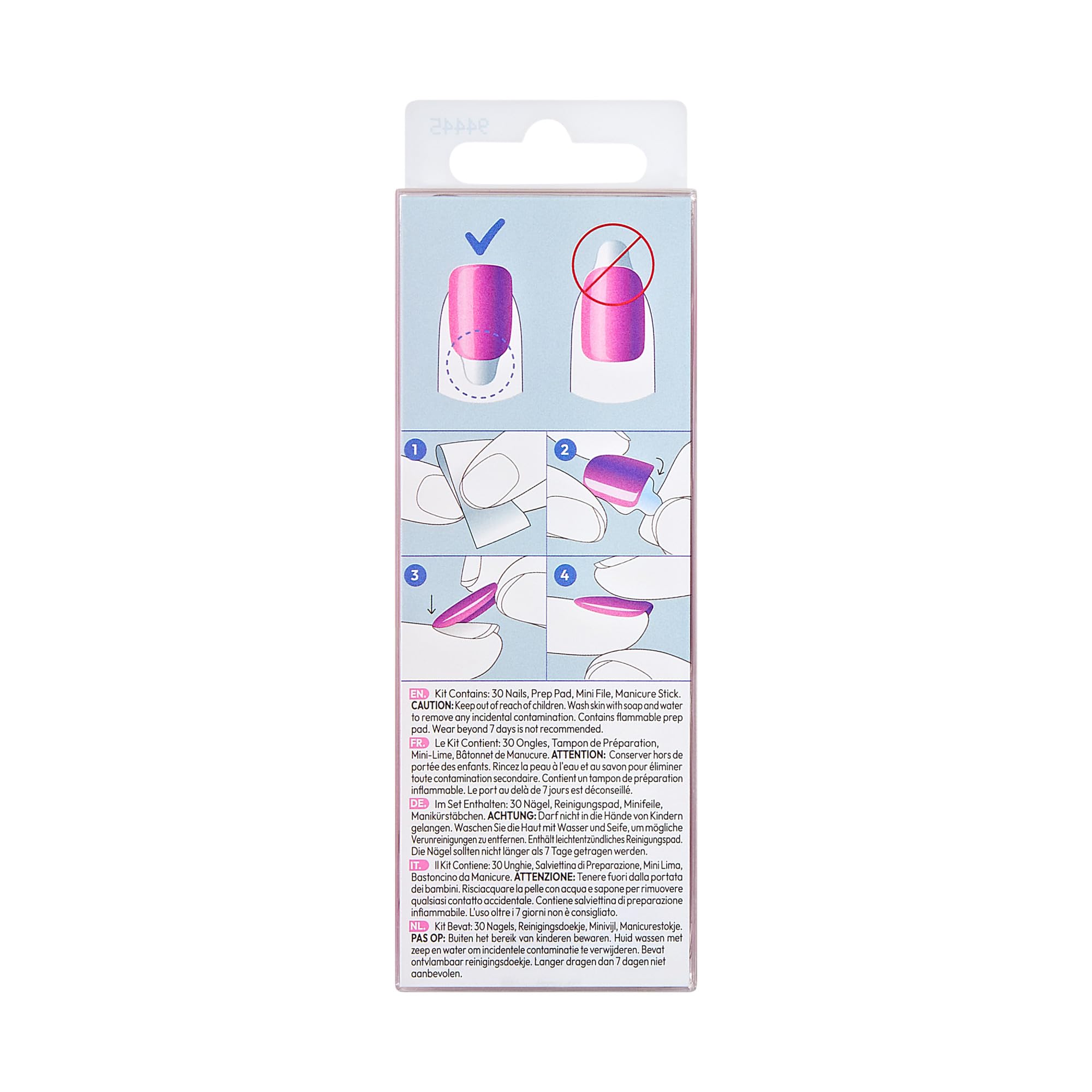 imPRESS Cherished nails offer gentle, glue-free removal for easy changes.