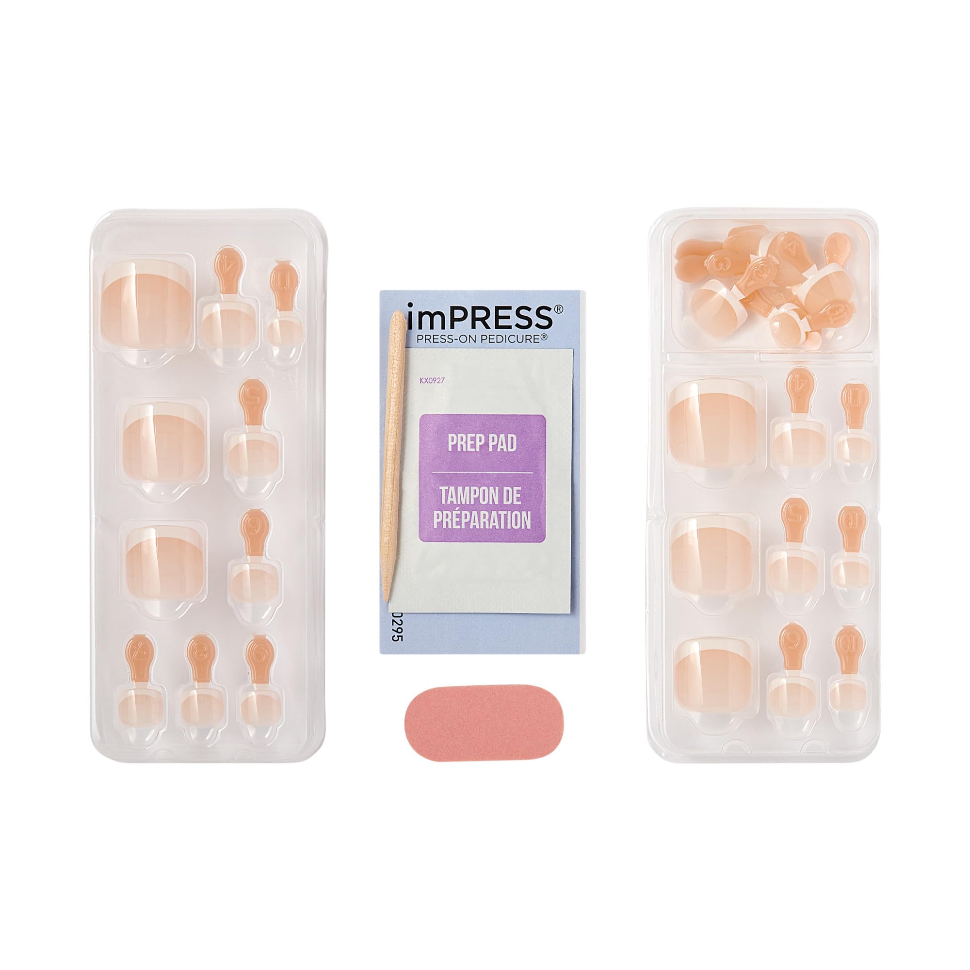 imPRESS prep pad ready to prime nails for wear.