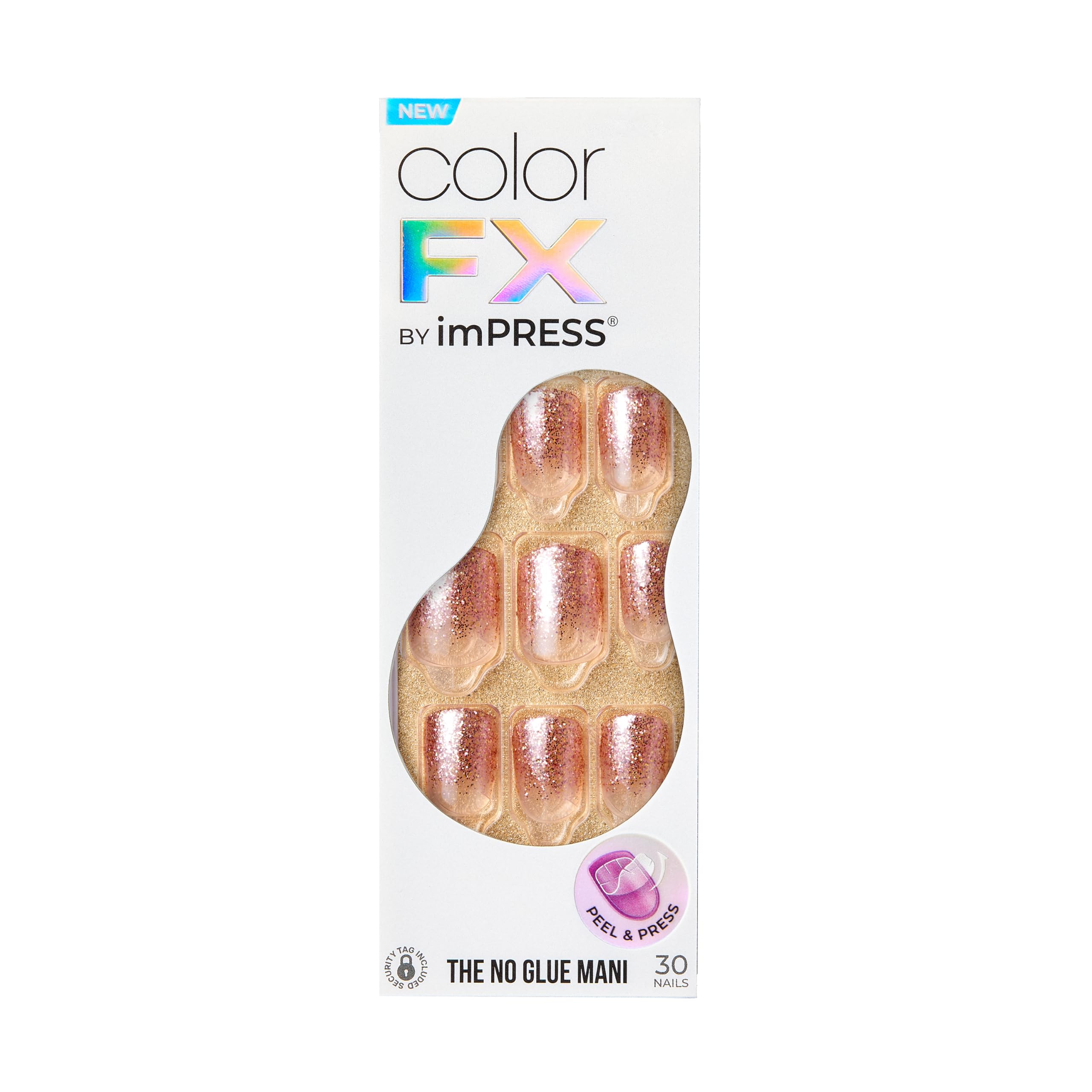 imPRESS mini file helps shape tips for a smooth finish.