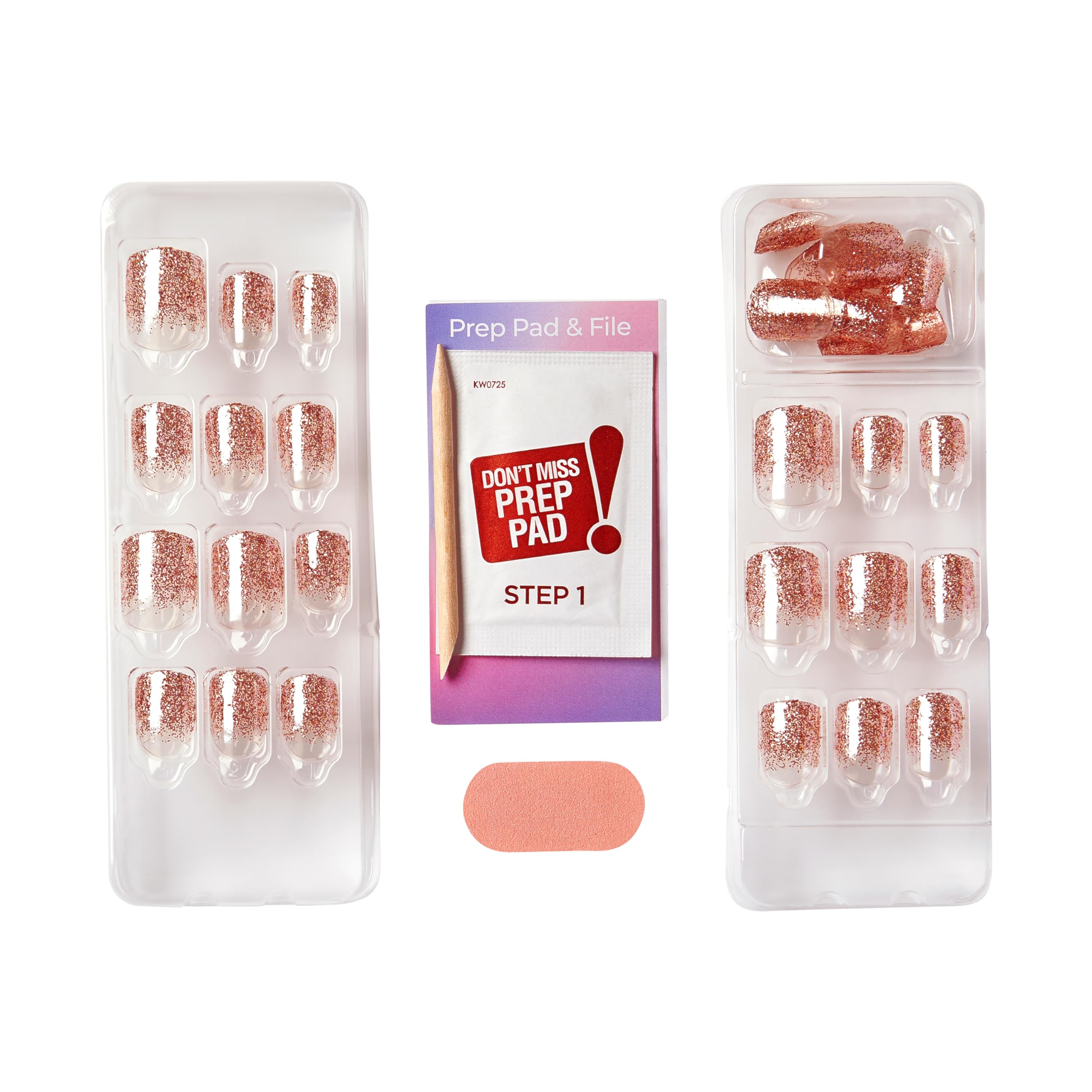 imPRESS prep pad helps clean and prime nails for better fit.