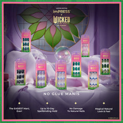 imPRESS Wicked exclusive collection inspired by Elphaba and Glinda for fans