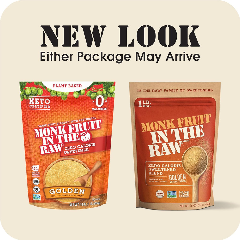 IN THE RAW Monk Fruit ideal for sweetening coffee and tea