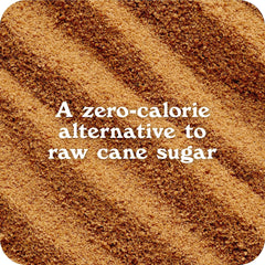 IN THE RAW Golden Monk Fruit dissolves easily for smooth coffee and tea sweetness.