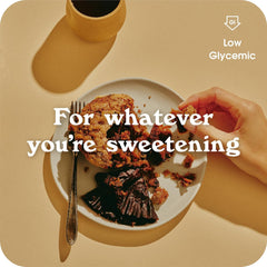 IN THE RAW Light Agave Nectar on pancakes creates a natural golden drizzle.
