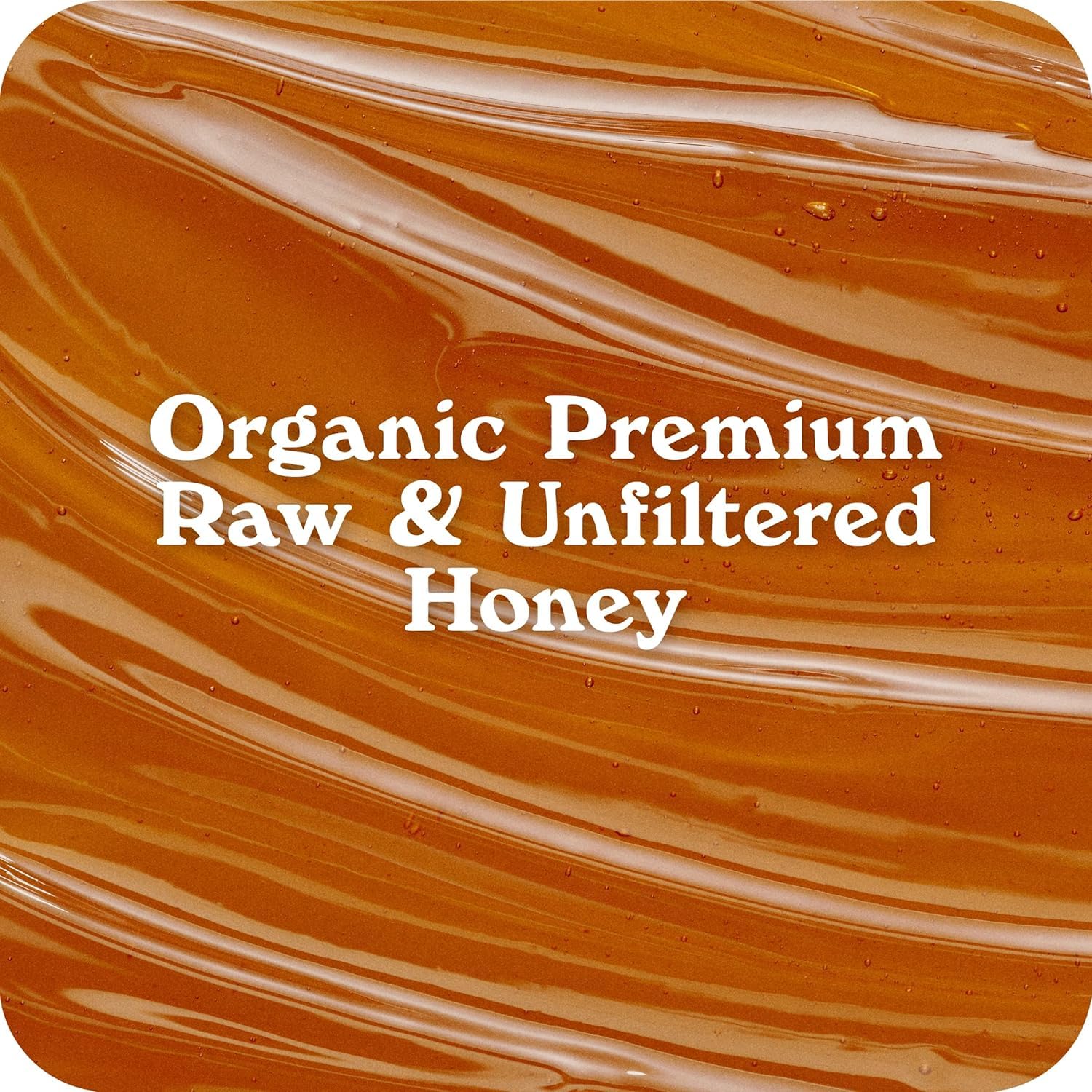 In The Raw Organic Honey 14oz amber glow suitable for breakfast bowls.