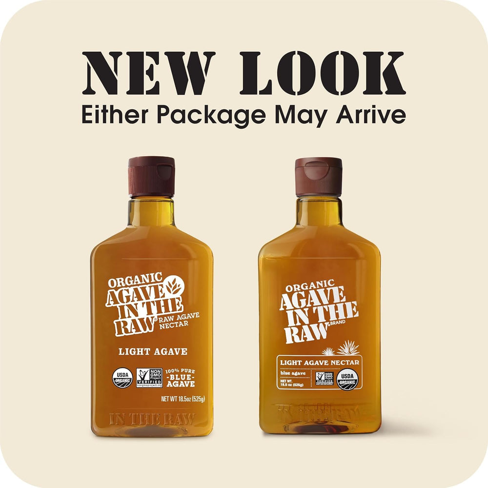 IN THE RAW Organic Light Agave Nectar in baking moisten and sweeten recipes