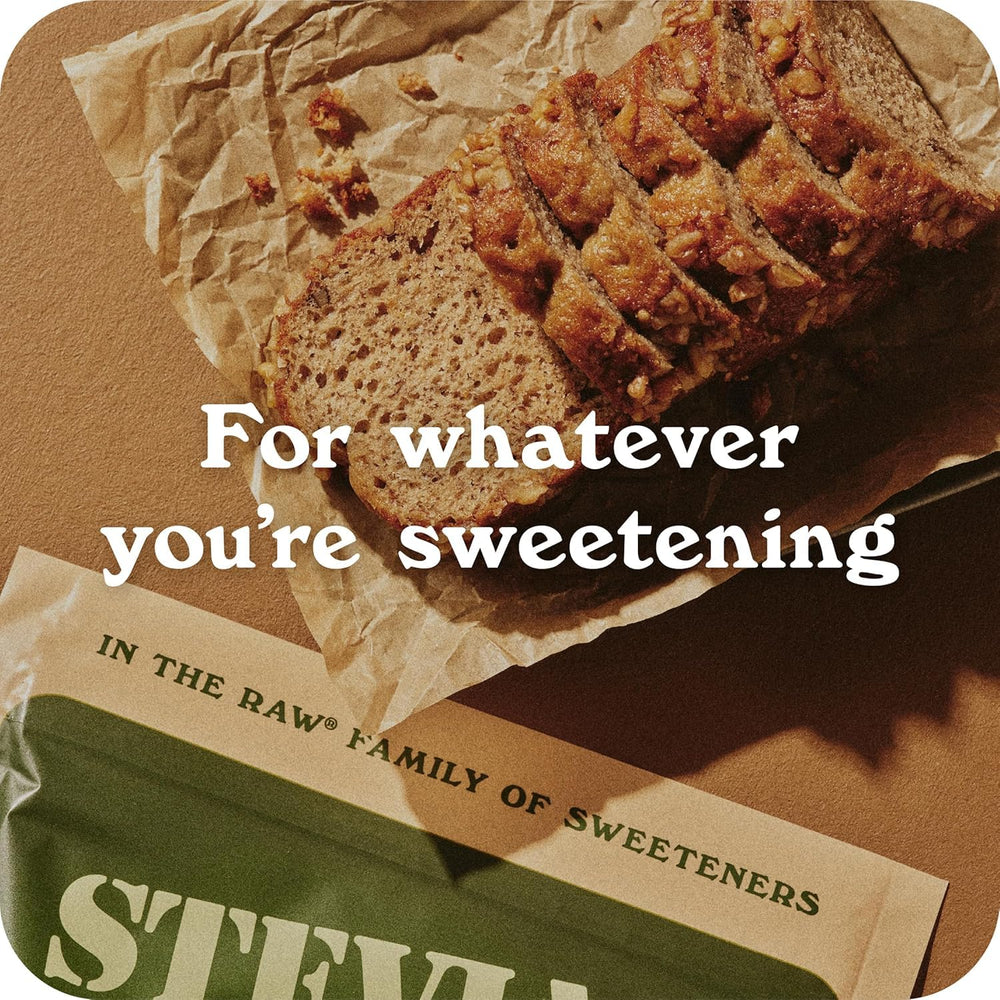 IN THE RAW Stevia baking scene, perfect for cookies, cakes and sauces