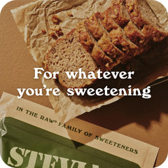 IN THE RAW Stevia baking scene, perfect for cookies, cakes and sauces