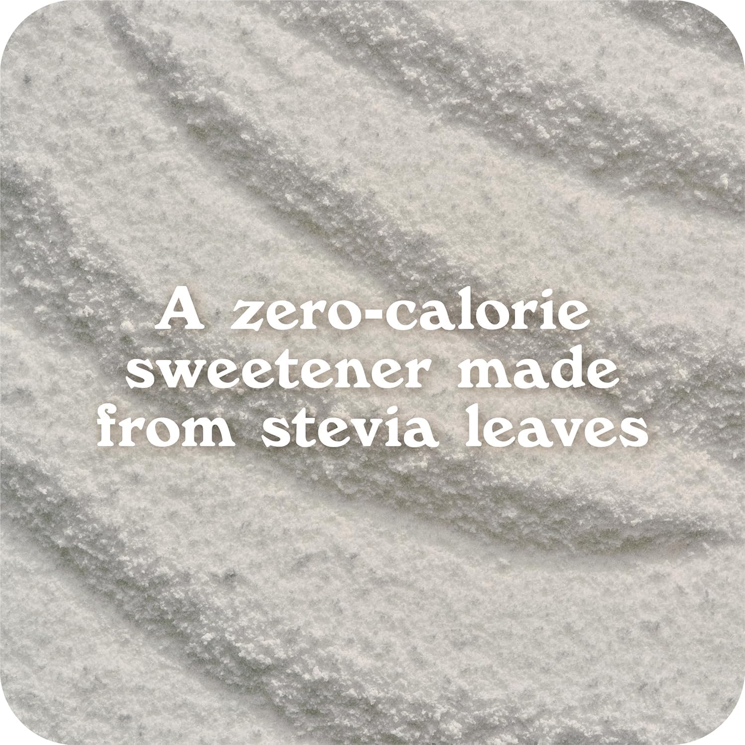 IN THE RAW Stevia pouring into measuring spoon for calorie-conscious recipes