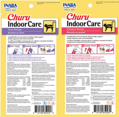 INABA Churu indoor-care puree demonstrates versatile feeding options