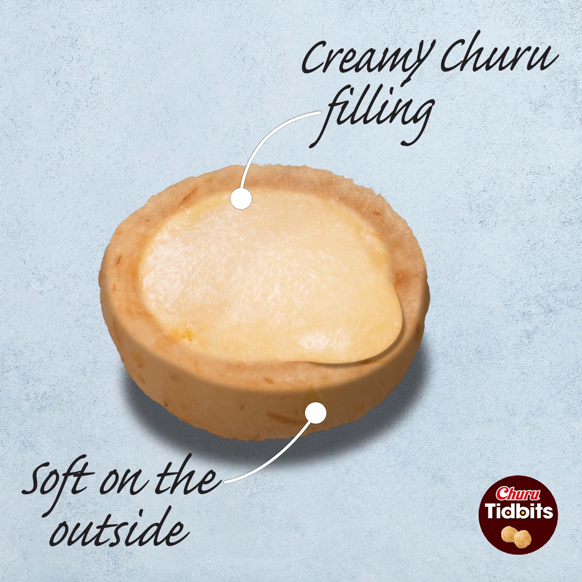 INABA Churu Tidbits 70 percent moisture hydration-friendly bite