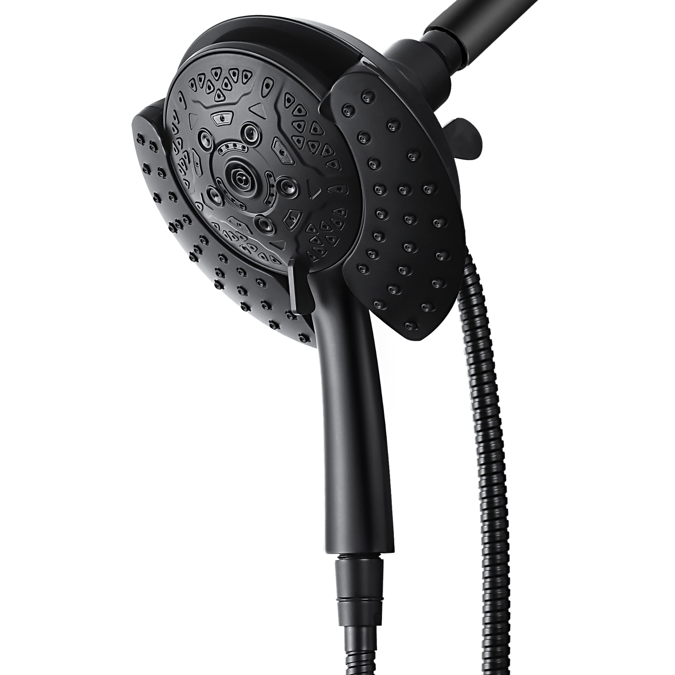 INAVAMZ 2-in-1 rainfall shower head with dual-head design for versatile bathing