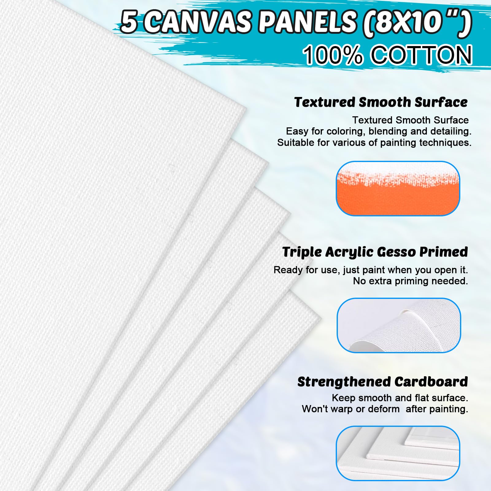 Inburit painting pad 15 sheets for practice and experiments