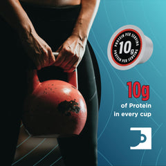Incredibrew medium-dark roast coffee pods with rich aroma and smooth finish.