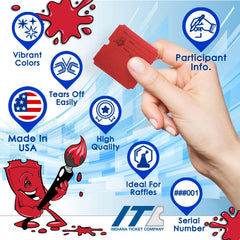 INDIANA TICKET CO. branded-USA-made tickets ensure authenticity at each event.