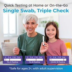 INDICAID test-strip readout image highlighting fast 10-minute results