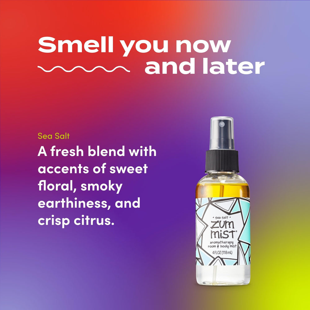 Indigo Wild Zum Mist Sea Salt note close-up highlighting floral and citrus notes.