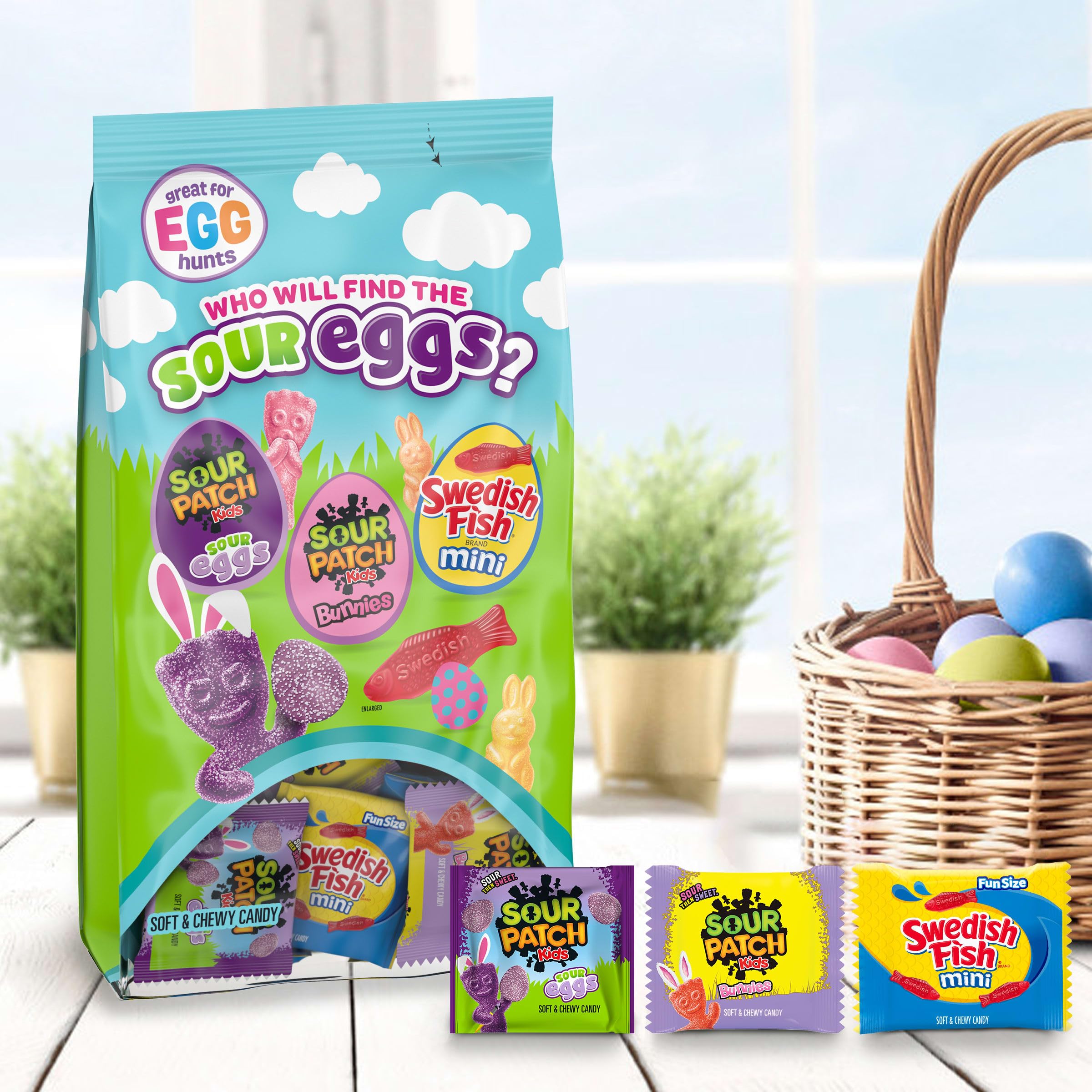 Individually wrapped snack packs for quick grabbing and on-the-go treats