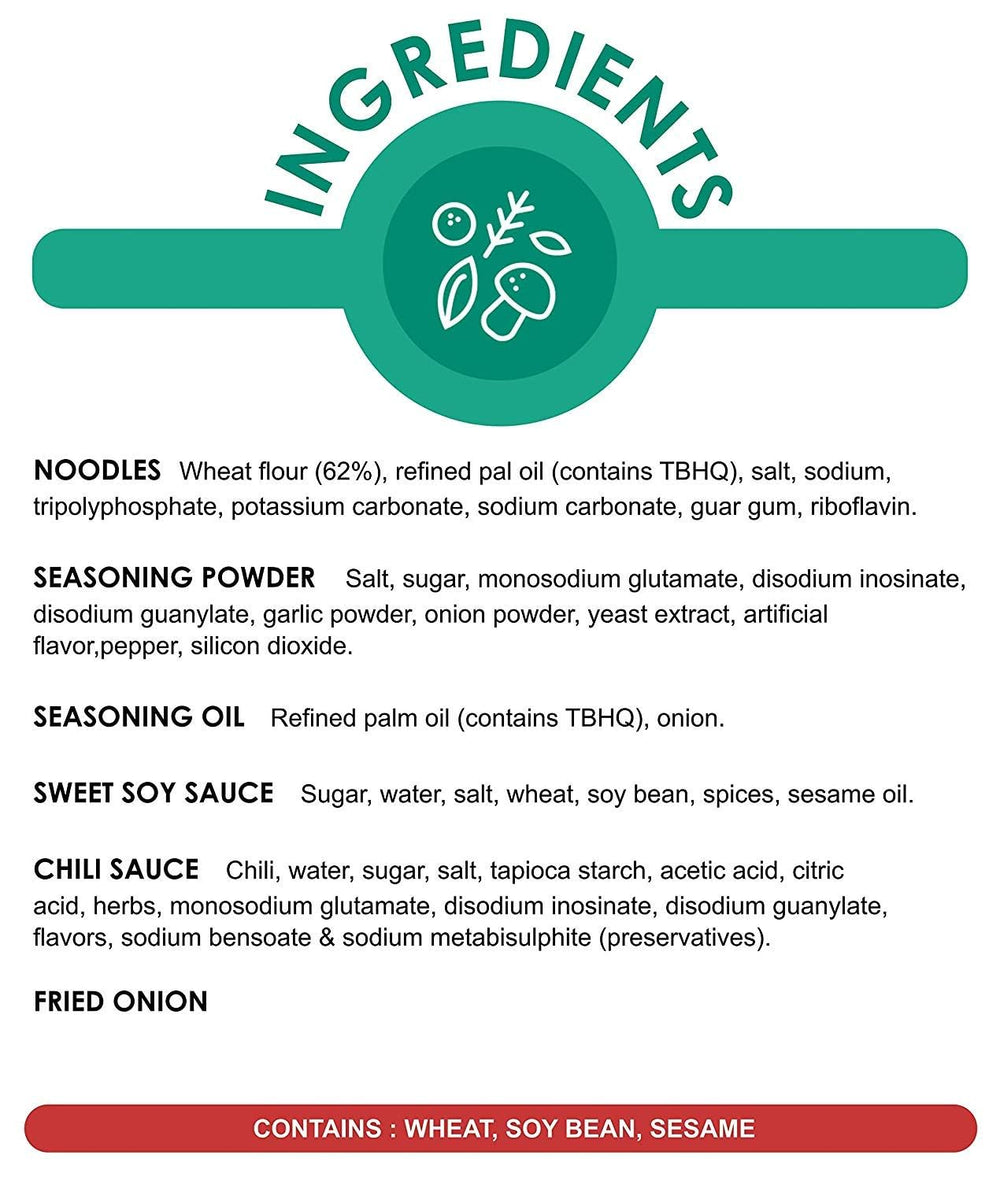 Noodles ready to eat for a quick, comforting meal anytime.