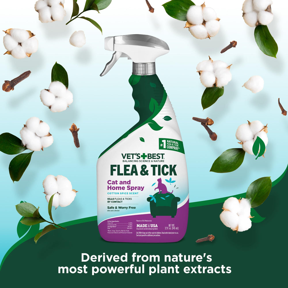 Vet’s Best indoor pest control for multi-room homes shows versatile application.