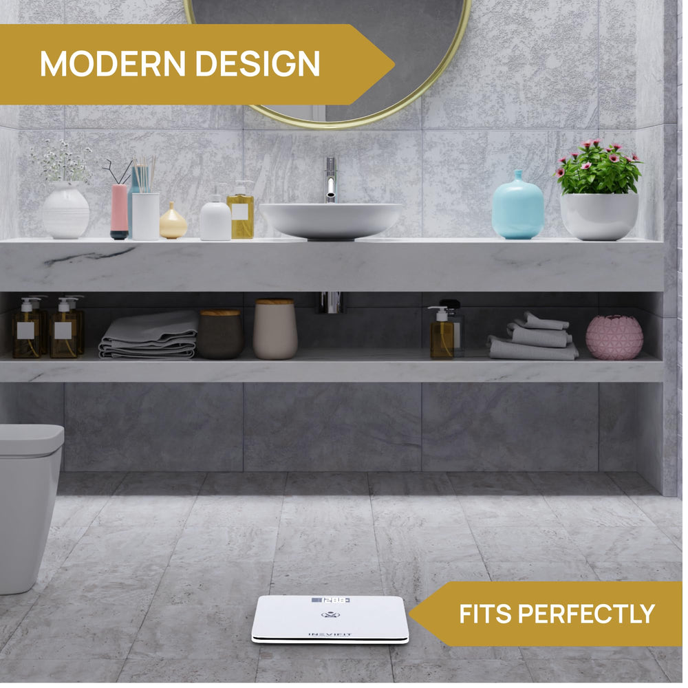 INEVIFIT scale in family home, suitable for multiple users.