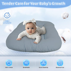 Infant Support Cushion portable design ideal for travel and room-to-room use