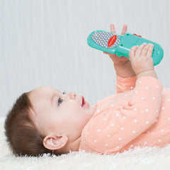 Infantino Flip and Peek Fun Phone in two colors supports bilingual exposure