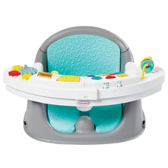 Infantino Music & Lights 3-in-1 Discovery Seat at mealtime and play area