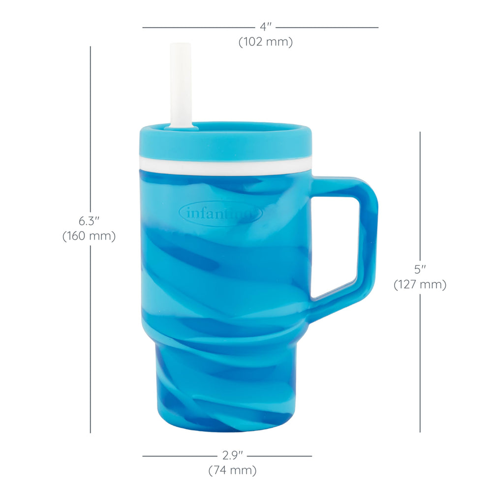 Infantino My 1st Tumbler made from BPA-free silicone