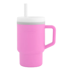 Infantino My 1st Tumbler silicone sippy cup with straw and handle for easy little hand sipping