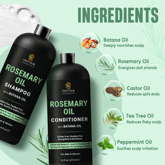 INFINA ESSENTIALS batana oil ingredient visual highlights natural shine and strengthening support.