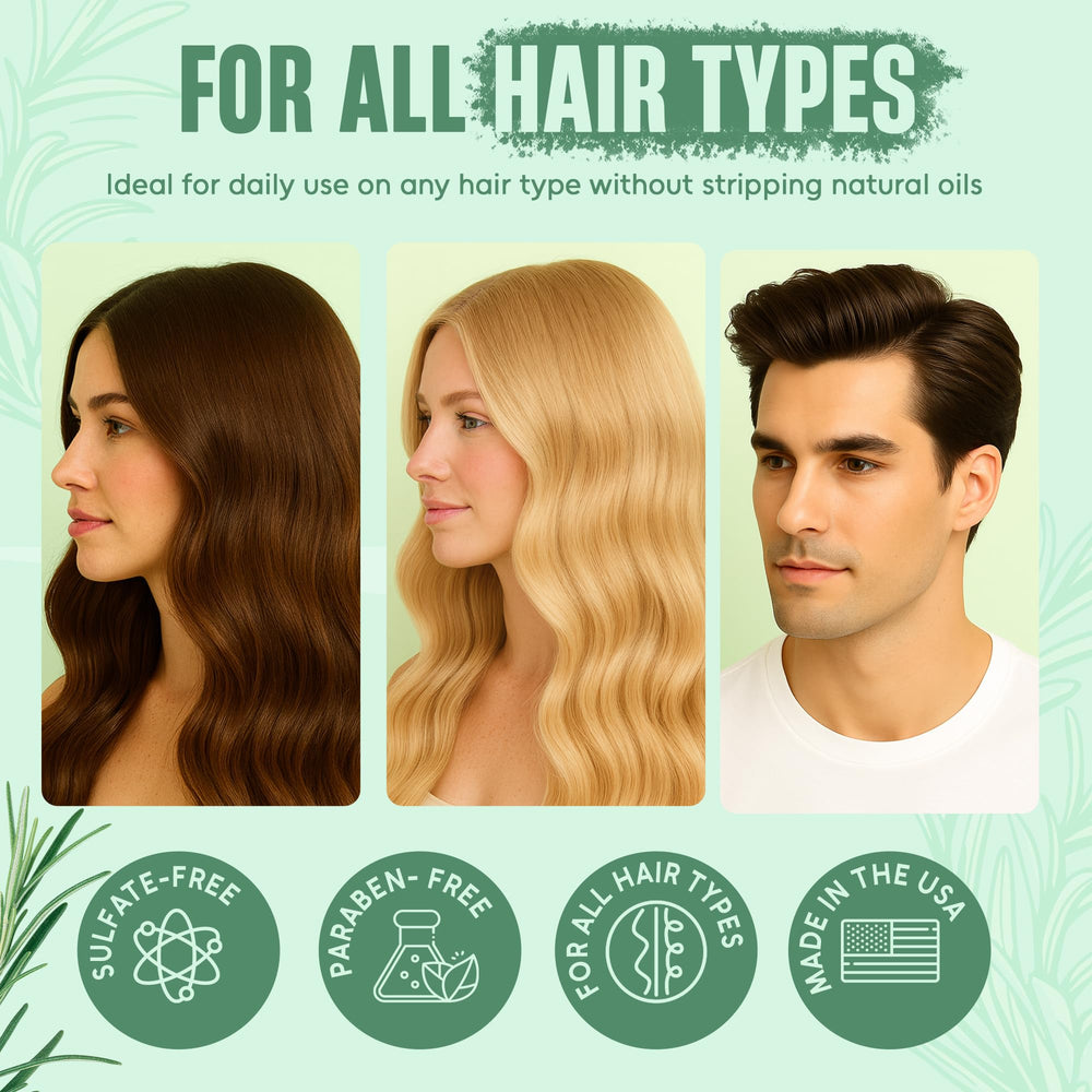 INFINA ESSENTIALS hair before-after silhouette illustrates potential volume and density improvements.