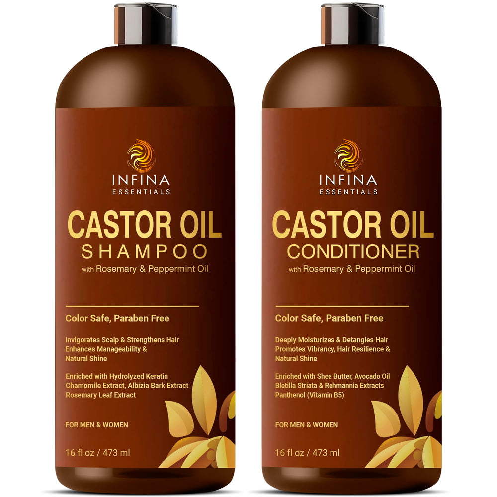 INFINA ESSENTIALS Packaging on display communicates eco-friendly design and value.