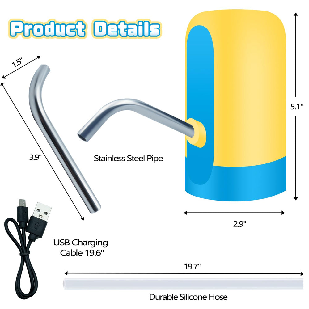 Infowush cordless operation reduces electric shock risk during water play.