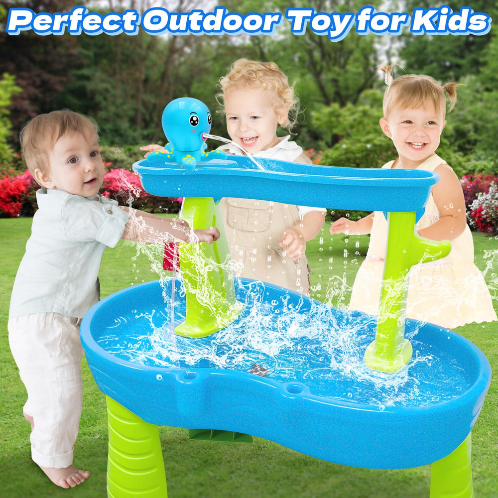 Infowush water recycling feature helps reuse water for longer play