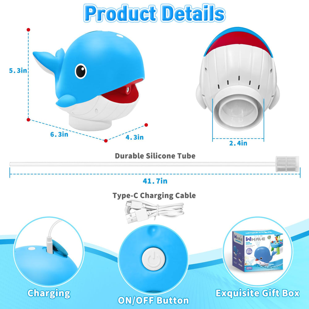 Infowush anti-clog filter keeps water flowing smoothly during fun sessions