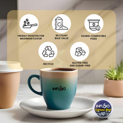 InfuSio donut blend pod, dessert-inspired coffee experience.